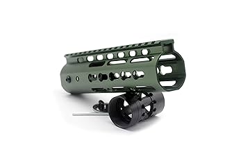 DEFIANACE TR105 ハンドガード オリーブドラブ Amazon | Trirock 7インチkeymodメタル製電動ガンエアガンレール